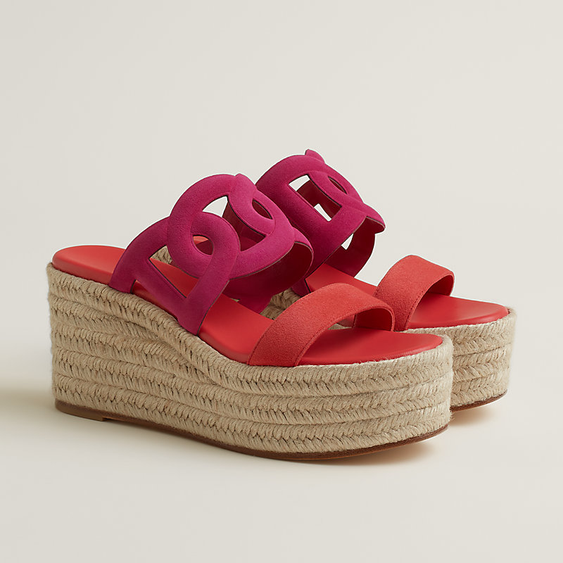 【柔らかなベージュの上品さ】HERMES Espadrilles Ithea 30 ithea-30-espadrille--242111Z